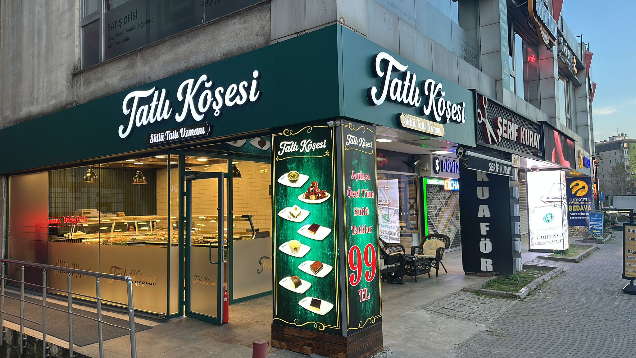Tatlı Köşesi mağaza içi görünüm 1